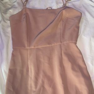 Light Pink Spaghetti Strap Dress
